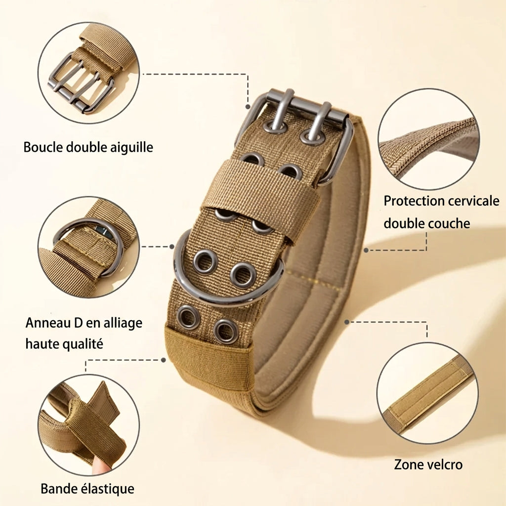 Collier Tactique Commando – caractéristiques