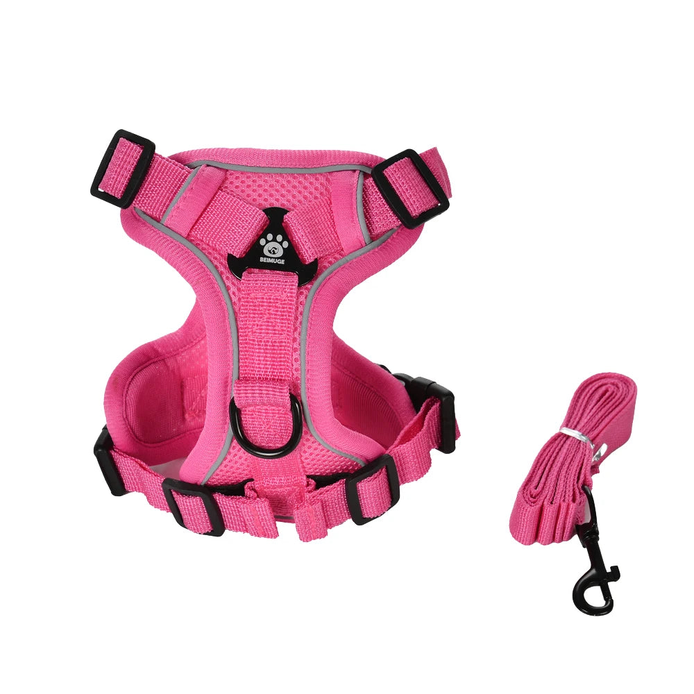 Harnais gilet Brise + laisse