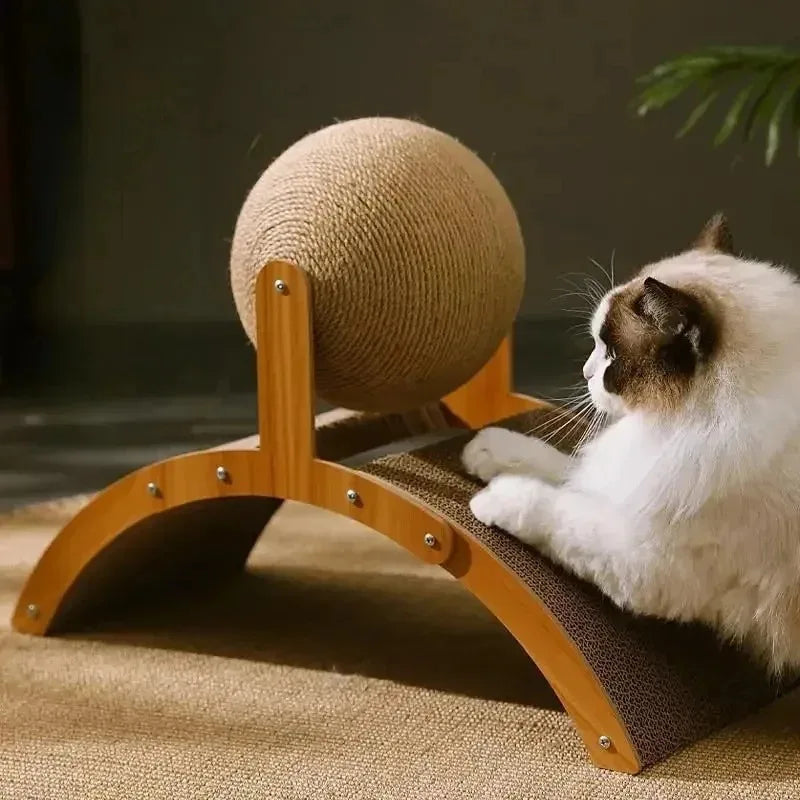 Boule griffoir Bois