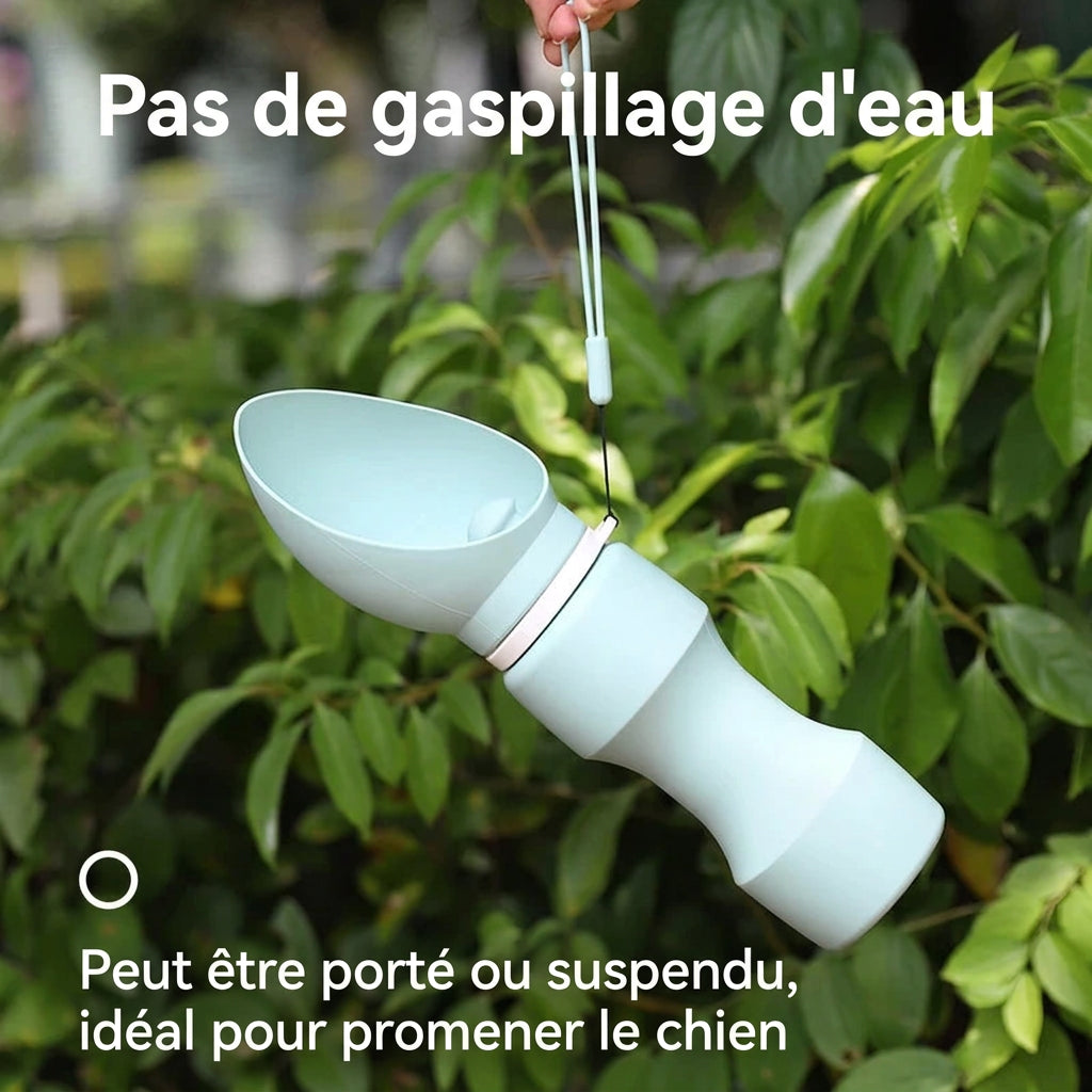 Gourde Silicone Repliable – pas de gaspillage d'eau
