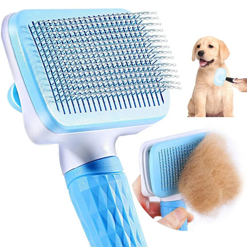 Brosse anti-poils pour chien et chat