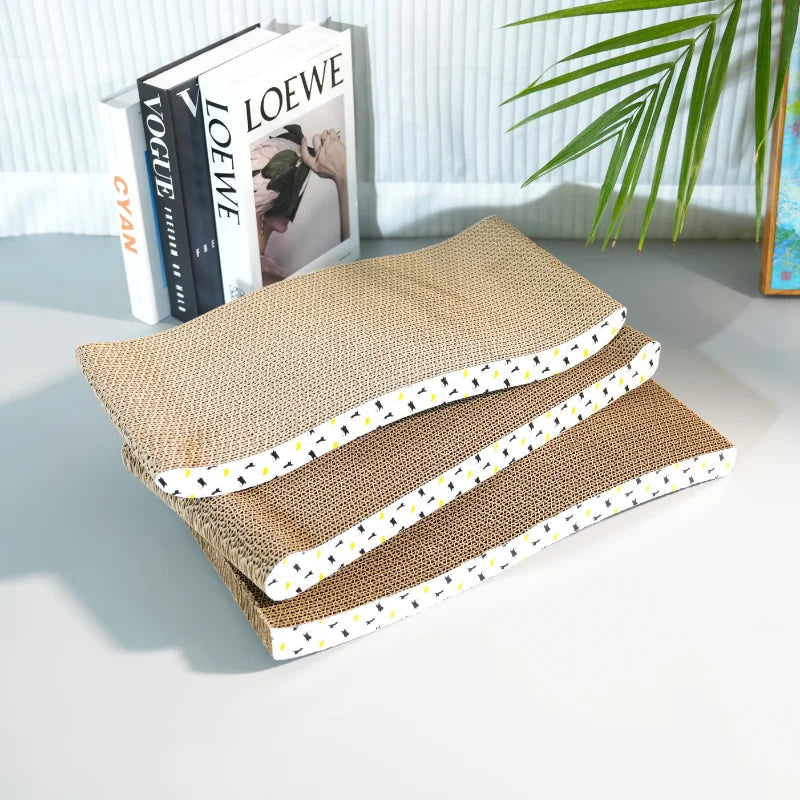 Griffoir pour chat en carton ondulé
