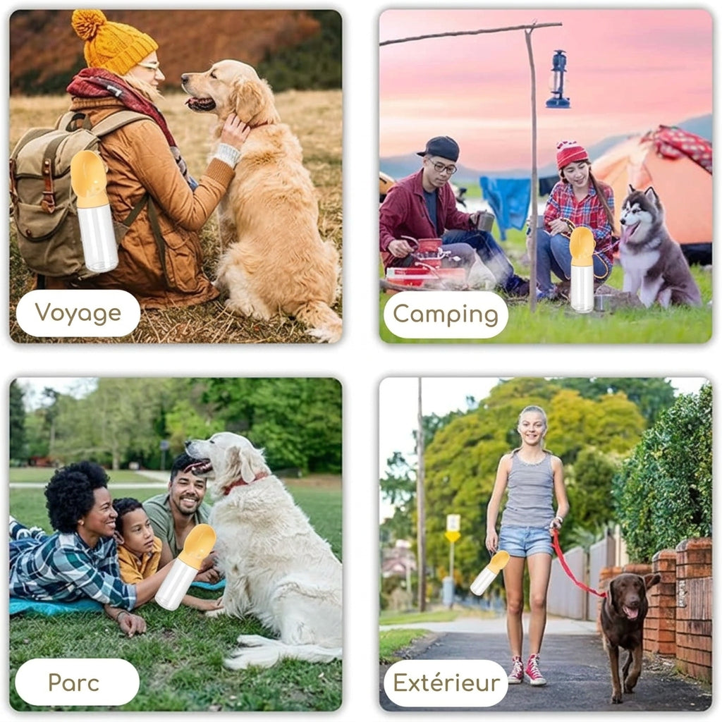 Gourde Croquettes – voyage, camping, parc, extérieur