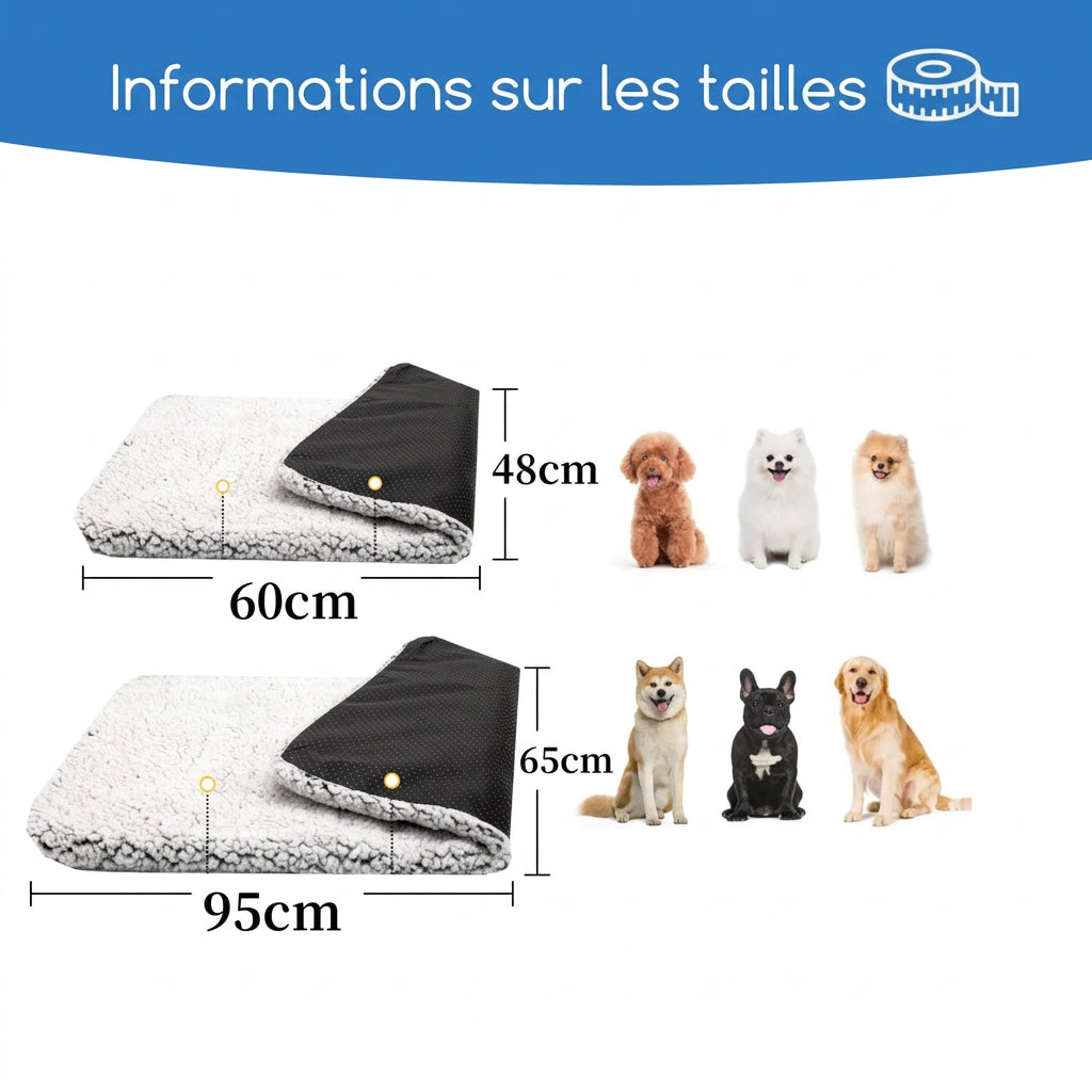 Coussin Auto-Chauffant – structure et matériaux