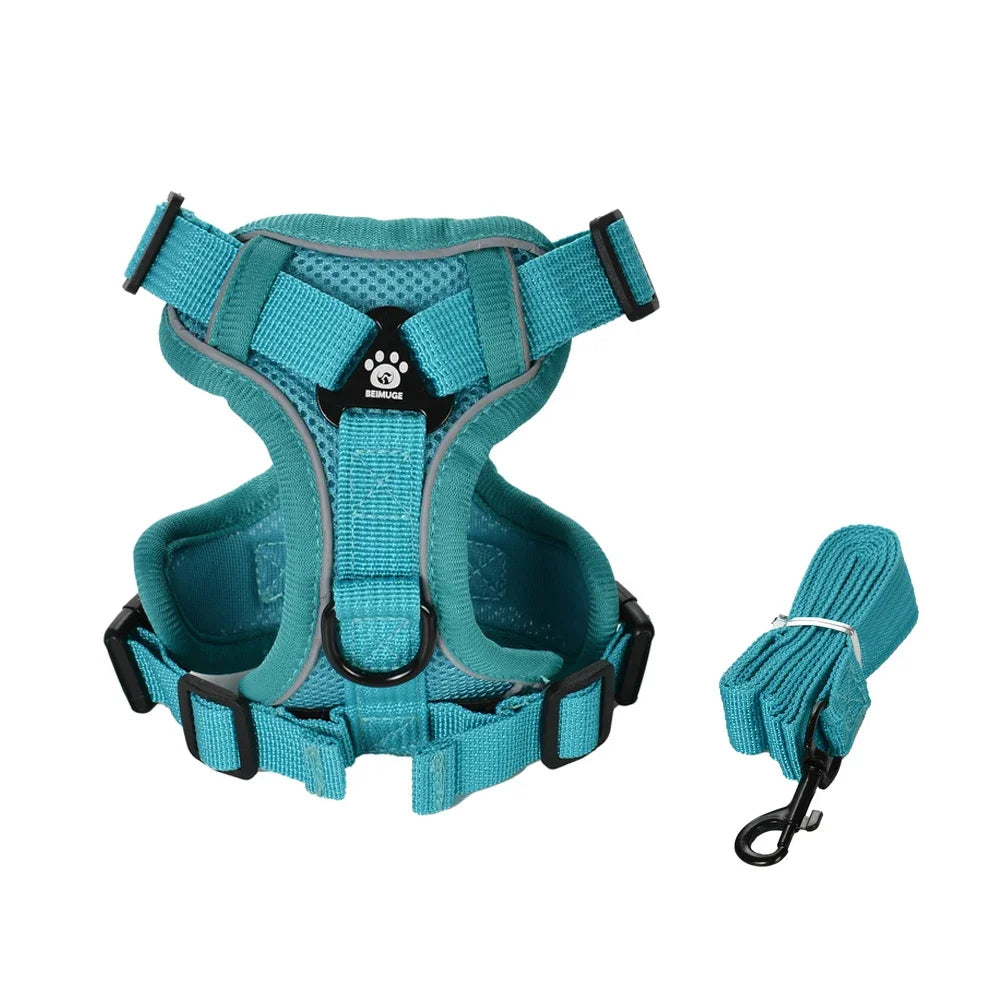 Harnais gilet Brise + laisse