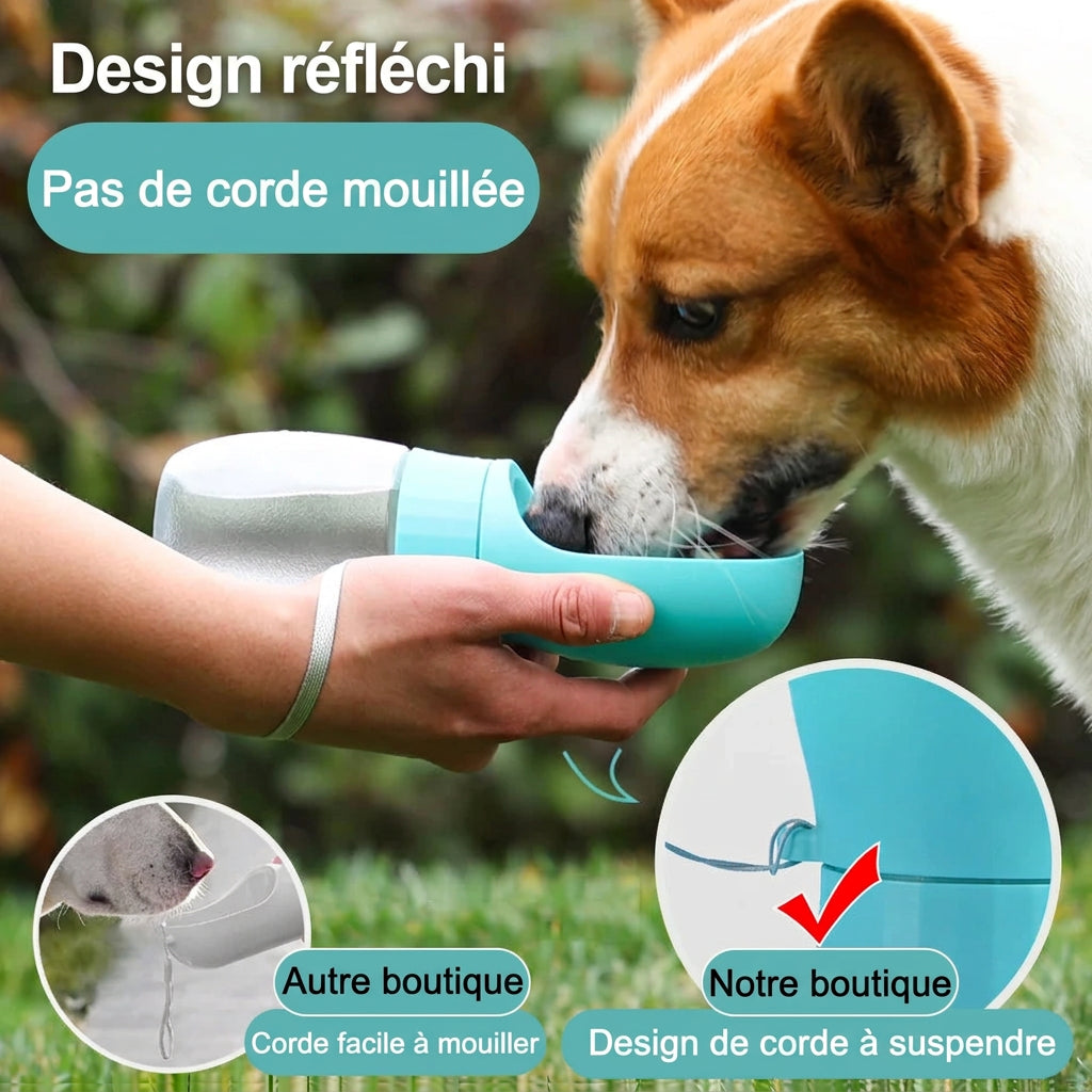Gourde de balade Clic – design réfléchi