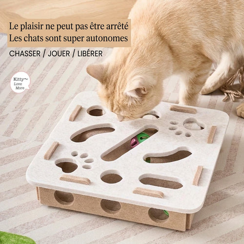 Boîte à puzzle Feutrine – jouet de fouille pour chien