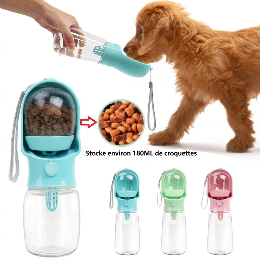 Gourde Agrumes – gourde de balade pour chien
